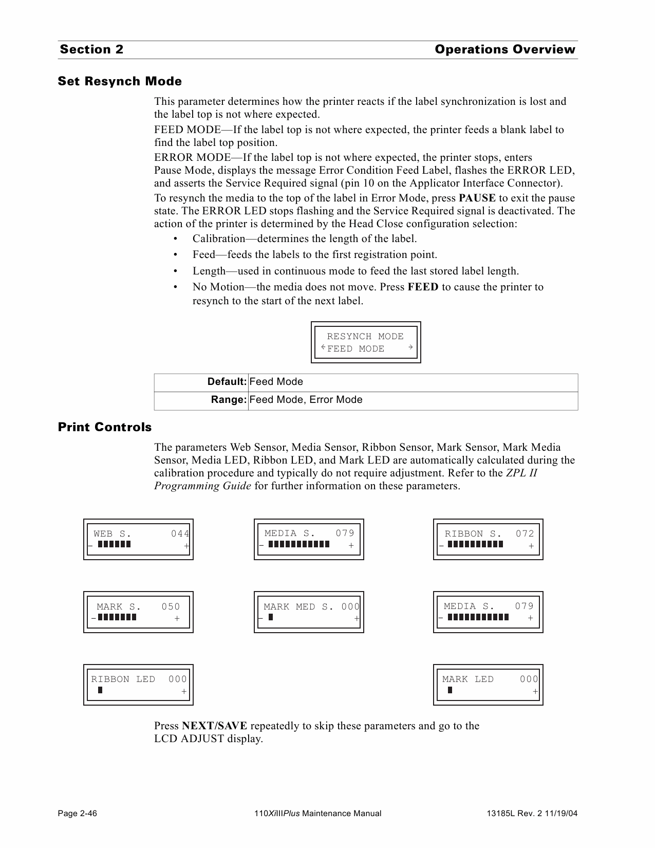 Zebra Label 110XiIII Plus Maintenance Service Manual-3